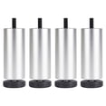 thumbnail image 2 of simhoa 4 Pcs Pieds de Remplacement pour Meubles de Sofa pour Table Basse, Bout, Bahut Buffets 15 cm, 2 of 8