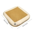 thumbnail image 3 of PRETXORVE Winter Heating Pad USB Powered Portable Heated Seat Cushion Washable Seat Cushion Classroom Dormitory Household Heating Cushion for Long Time Sitting, 3 of 6