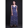 thumbnail image 4 of Bimba Robe Longue Maxi de Plage pour Femmes à Imprimé Floral, à Bretelles, Tenue de Villégiature d'Été - X-Grand, 4 of 6