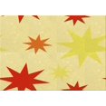 thumbnail image 1 of Ahgly Company Tapis d'Intérieur Rectangulaire Transitionnel Jaune Lavable à la Machine, 2 Pieds x 4 Pieds, 1 of 7