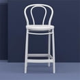 thumbnail image 2 of Compamia Victor Tabouret de Comptoir Contemporain en Résine pour Intérieur et Extérieur - Ensemble de 1, Blanc, 2 of 6