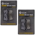 thumbnail image 1 of Niche Rear Brake Pad for Harley-Davidson Tri Glide Organic Motorcycle 2 Pack 519-KPA2583D, 1 of 5