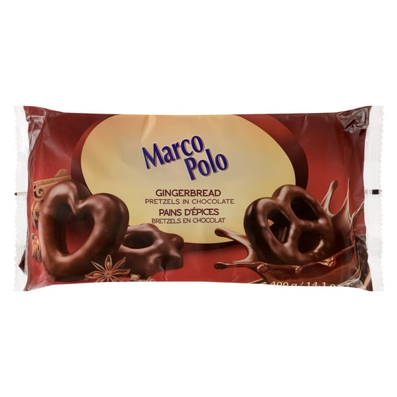 Marco Polo Gingerbread Pretzels with Chocolate, 400g