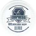 thumbnail image 2 of Empress RSC40808 Assiettes en Papier Non Couché de 9 Po, Blanc, 2 of 3