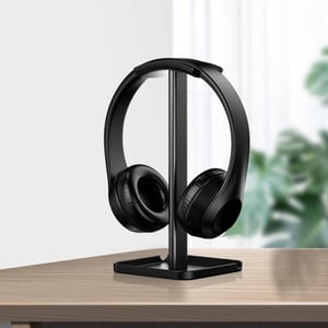 Wuztai Support casque, Support de casque en alliage d'aluminium pour bureau, Support pour téléphone d'oreille multi-fonctions pour bureau Accueil