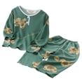 thumbnail image 2 of Tenue d'Intérieur d'Été à Manches Courtes Imprimée pour Garçons et Filles, 2 of 5