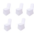 thumbnail image 1 of Birdeem Banquet Hotel Chair Cover Home Elastic Chair Cover Bleached White Multi Pc, 1 of 12