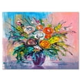 thumbnail image 2 of Designart Bouquet Of VIbrant Flowers Canvas Wall Art, 2 of 4
