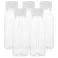 thumbnail image 1 of 5pcs Yogurt Storage Bottles Portable Milk Bottle with Lids Multipurpose Beverage Bottles, 1 of 8