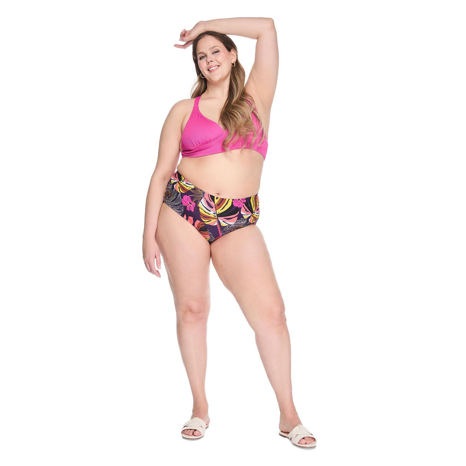 George Women's Plus Triangle Bikini Top