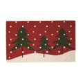 thumbnail image 1 of Design Imports CAMZ11785 Tapis de Porte 18 x 30 Po Arbres Enneigés, 1 of 2