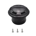 thumbnail image 2 of 75mm Diesel Heater Duct Hose Pipe Air Vent Outlet Closeable Rotatable Black, 2 of 9