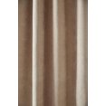 thumbnail image 3 of Bouclair Beige Tajo Panel Curtain 54x84 in (137x213 cm), 3 of 7