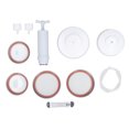 thumbnail image 3 of Jar Vacuum Sealing Kit, Easy To Clean Mason Jar Vacuum Sealer Vacuum Preservation ABS  For Home, 3 of 8