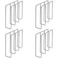 thumbnail image 1 of Rev-A-Shelf U-Shaped Bakeware Divider Cabinet Organizer, 596-10CR-52 (4 Pack), 1 of 10
