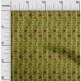thumbnail image 1 of oneOone Tissu Viscose Georgette Feuilles & Floral Imprimé Bloc Tissu BTY 42 Pouces de Large, 1 of 4