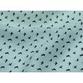 thumbnail image 4 of oneOone Viscose Jersey Fabric Stork Bird Print Sewing Fabric BTY 60 Inch Wide, 4 of 5