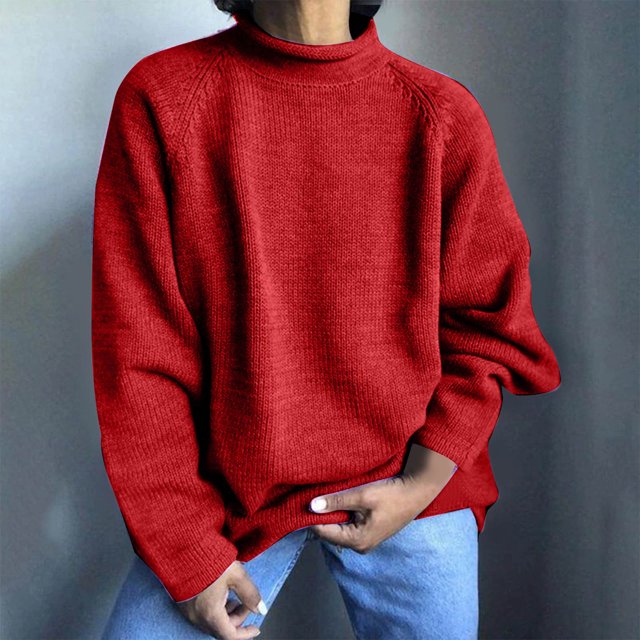 Birdeem Womens Winter New Fashion Long Sleeve Round Neck Pullover Sweater