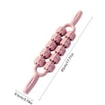 thumbnail image 3 of Bâton de Massage à Double Rangée pour la Relaxation Musculaire, Masseur de Mollets pour la Mise en Forme et le Yoga, Outil de Récupération pour les Muscles Douloureux, 3 of 6