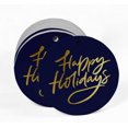 thumbnail image 2 of Inkdotpot Pack Of 50 Real Gold Foil Paper Tags Happy Holiday Favor Hang Tags, 2 of 6