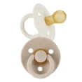 thumbnail image 1 of Itzy Ritzy Itzy Soother Natural Rubber Pacifier 2-Pack, Coconut and Toast, for Infants, 0+ Months, 1 of 4