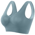 thumbnail image 4 of Cameland 3 Pack of Wireless Sports Bras for Women High Impact Support Plus Size Push Up Sports Bra with Removable Pads Bounce Control Sports Bras, 4 of 5