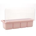 thumbnail image 4 of Étagère à Épices de Cuisine, Boîte à Assaisonnement en Acrylique, avec Cuillère Durable 4 Compartiments pour Toutes Sortes de Condiments Sucre, Sel, Confitures, 4 of 8