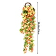 thumbnail image 3 of Faux Silk Hanging Vine Garland with Roses for Wall Wedding Decor, 1 Bouquet, 3 of 6