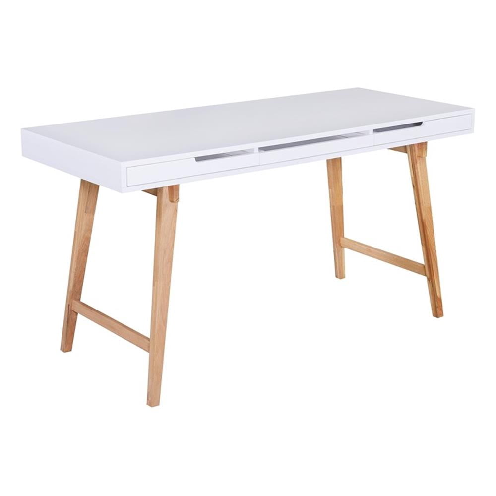 Elle Decor Giselle Bureau d'Écriture en Blanc Français