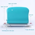 thumbnail image 4 of Paper Spiral Binder Machine, DIY All Metal Lacquered Body 10 Sheets Capacity Coil Book Hole Puncher Handheld  For A4 A5 A6 A7 For Desk, 4 of 8