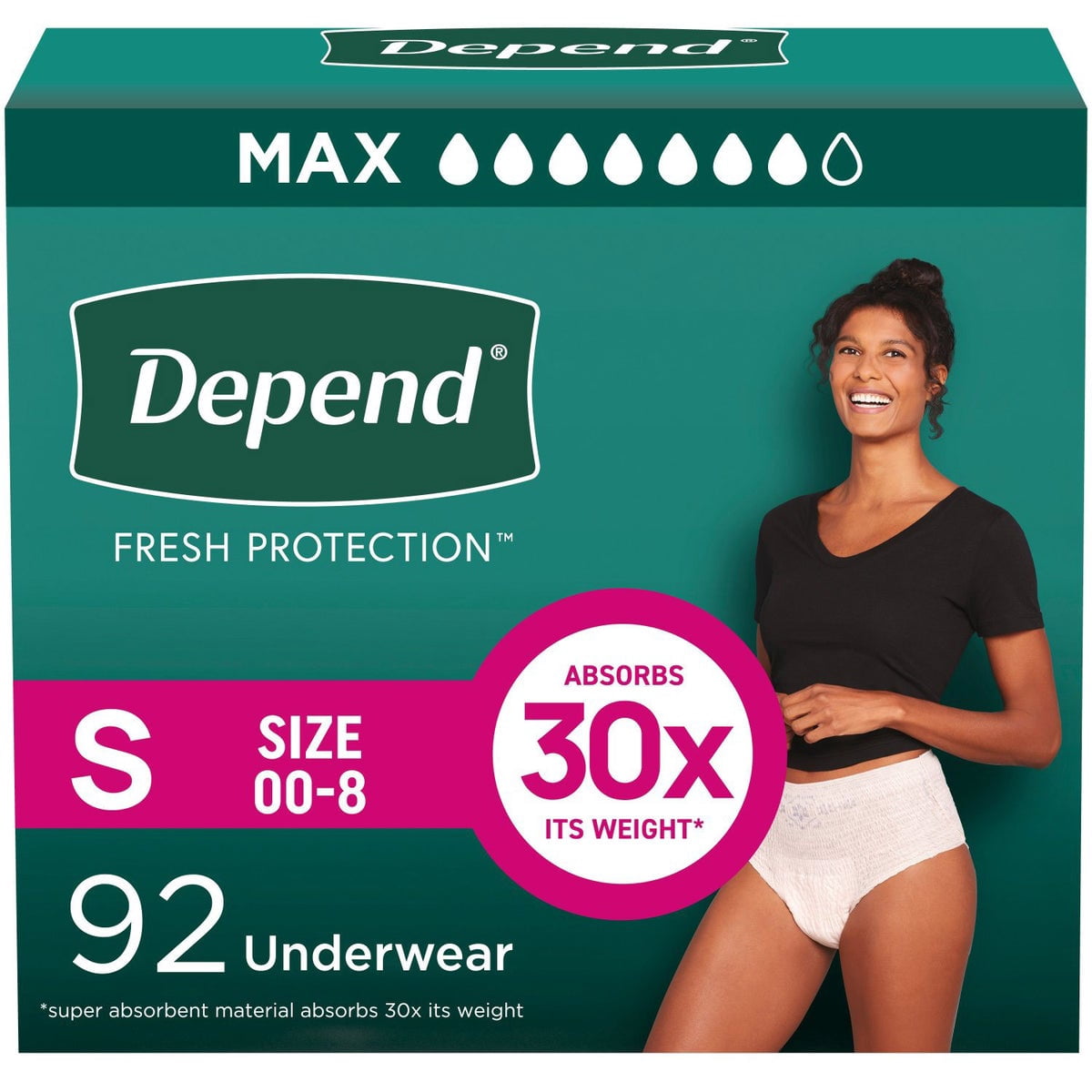 Depend Women's Maximum Absorbency Underwear - Walmart.ca