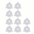 thumbnail image 1 of Esquirla 10 Pieces Lamp Shade Reducer Rings Lamp Rings Sturdy Lamp Accessories Washer E27 to 11mm, 1 of 8