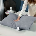 thumbnail image 4 of Meitianfacai Pillow Core Super Soft Pillow Core Home High Side Comfort Pillow Down, Gray, 4 of 6