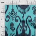 thumbnail image 1 of oneOone Cotton Poplin Fabric Ethnic Ikat Decor Fabric Printed BTY 56 Inch Wide, 1 of 4