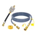 thumbnail image 3 of DOLITY 1/2 inch Natural Gas Hose Gas Line Propane to Natural Gas Conversion Kit Natural, 3 of 7
