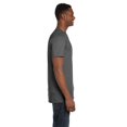 thumbnail image 2 of Hanes T-Shirt Col Rond en Coton Filé à l'Anneau pour Hommes Nano-T Gris Fumée Petit, 2 of 3