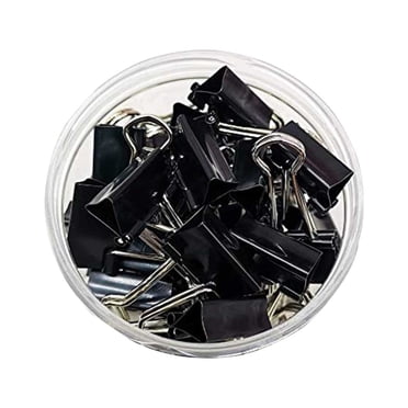 PEONAVET Binder Clips electrophoretic dovetail for office long tail