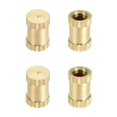 thumbnail image 4 of Wekity M3x10mm Female Thread Knurled Nuts Hx4mm OD Brass Threaded Insert Embedment Nuts Hydraulic Welded Joint Injection Molding Assortment Kit for 3D Printing Injection Molding 100PCS-0621, 4 of 5