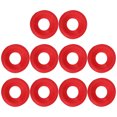 thumbnail image 1 of 10Pcs Replacement Gasket for Bottle Red Round Plastic for Fermentation, 1 of 9