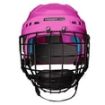 thumbnail image 3 of V3.0 Powertek Pink Helmet with Cage - SR Medium, 3 of 8