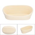 thumbnail image 4 of Bread Fermentation Basket, Bread Proofing Basket Safe  For Family For Bakery For Friends For Home Beige Oval 25x15x8cm, 4 of 8