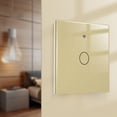 thumbnail image 2 of Wweixi Tuya Smart Light Switches App Remote Control Panel Voice Timing Module Household Office Living Room Gold, 2 of 2