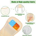 thumbnail image 3 of YOPTOP Huile de Ricin Enveloppante Réutilisable Ensemble de Paquets d'Huile de Ricin Biologique avec Sangle Élastique Ajustable Kaki, Kaki, 3 of 8