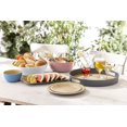 thumbnail image 2 of Assiette ronde en bambou 21,5 cm Ensemble de 4, 2 of 3