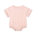 thumbnail image 1 of Timegard Newborn Onesie Toddler Boys Girls Short Sleeve Comfy Rompers Unisex Infant Outfits Solid Color, 1 of 6