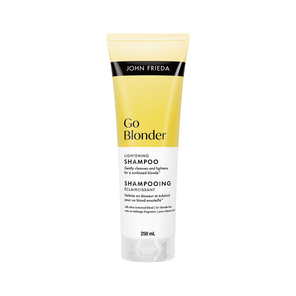 John Frieda Go Blonder Lightening Shampoo for Strengthening and Restoring Blonde Hair