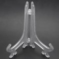 thumbnail image 4 of 5X Transparent 7 inch Display Easel Stand Plate Bowl Picture Frame Photo Pedestal Holder, 4 of 5
