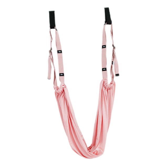 yoga et Balançoire, Forte Inversion Anti Accessoires Hamac Exercices Maison Ceintures de yoga Gym, Rose
