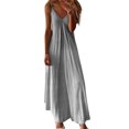 thumbnail image 2 of Gspmoly Robes pour Femmes, Camisole Décontractée Sans Manches à Encolure en V Imprimée, Robe Longue Maxi, Robes de Cocktail, Offres du Jour, 2 of 5