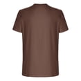 thumbnail image 4 of Styesk T-Shirts pour Homme Mode Décontractée Hommes T-shirt de Sport Imprimé Manches Courtes Col Rond Chemisiers Chemises, 4 of 5